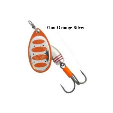 Błystka obrotowa Savage Gear Rotex 8g - 11g fluo orange silver