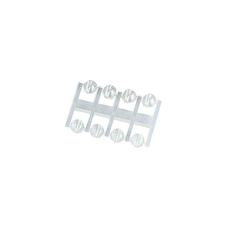 Koraliki dwukanałowe roz. 6mm Stonfo Koraliki dwukanałowe roz. 6mm Stonfo