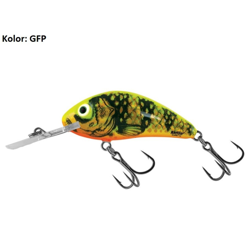 Wobler Salmo Rattlin' HORNET 5.5cm GFP Wobler Salmo Rattlin' HORNET 5.5cm GFP