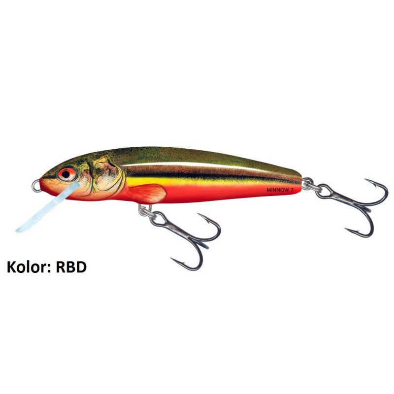Wobler Salmo Minnow M5S, różne kolory 5cm RBD Wobler Salmo Minnow M5S, różne kolory 5cm RBD