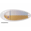 Błystka SALMON 6” CLEAR/gold/silver VK