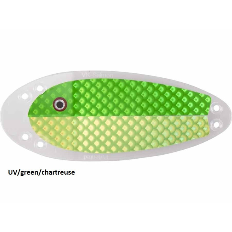 Błystka SALMON 6” uv/green/chartreuse VK Błystka SALMON 6” uv/green/chartreuse VK