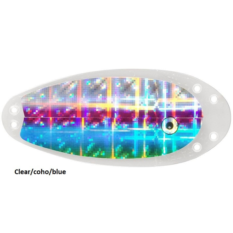 Błystka SALMON 8” clear/coho/blue VK
