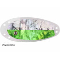 Błystka SALMON 8” uv/green/silver VK