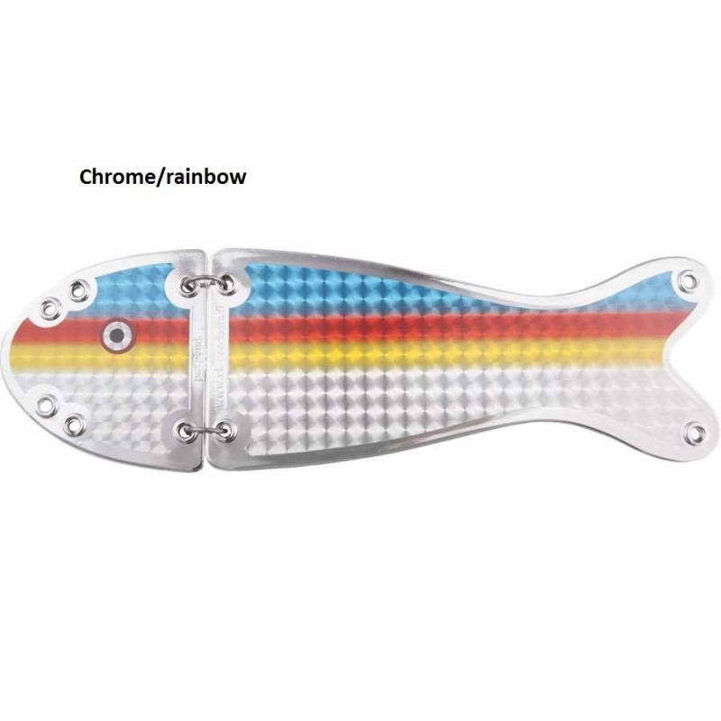 Błystka SALMON II 9,5” CHROME/rainbow VK Błystka SALMON II 9,5” CHROME/rainbow VK