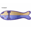 Błystka SALMON II 9,5” purple/gold VK