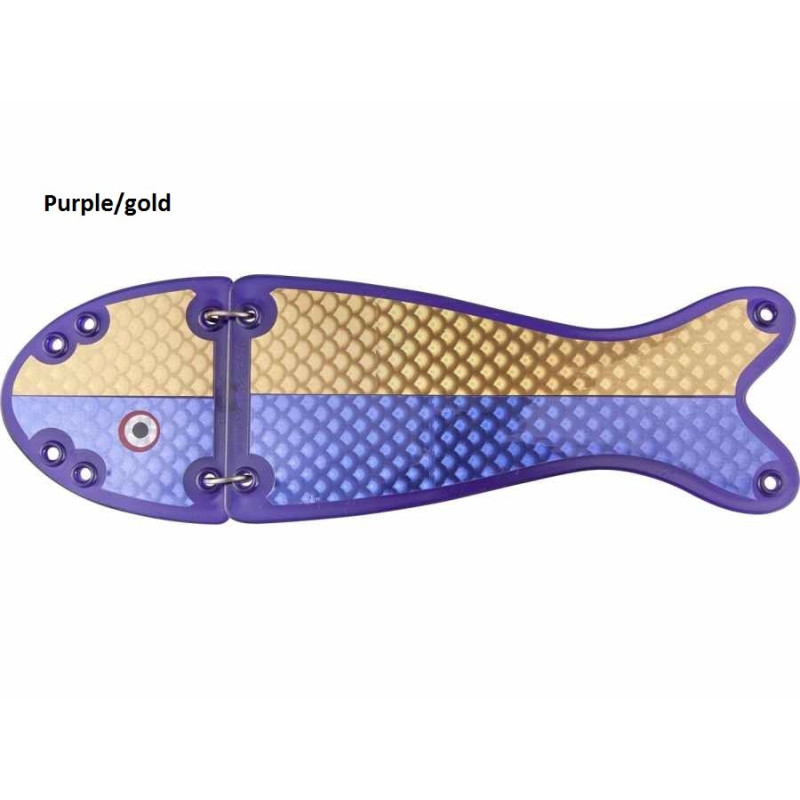 Błystka SALMON II 9,5” purple/gold VK