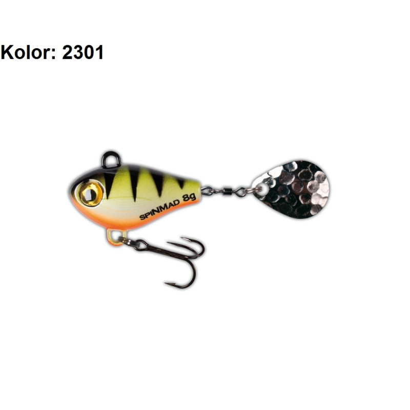 Wirujący ogonek SPINMAD Jigmaster 8 gram 7cm 2301 Wirujący ogonek SPINMAD Jigmaster 8 gram 7cm 2301