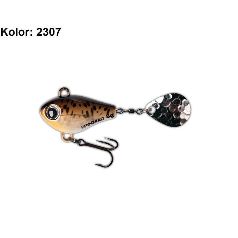 Wirujący ogonek SPINMAD Jigmaster 8 gram 7cm 2307 Wirujący ogonek SPINMAD Jigmaster 8 gram 7cm 2307