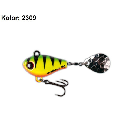 Wirujący ogonek SPINMAD Jigmaster 8 gram 7cm 2309