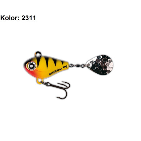 Wirujący ogonek SPINMAD Jigmaster 8 gram 7cm 2311