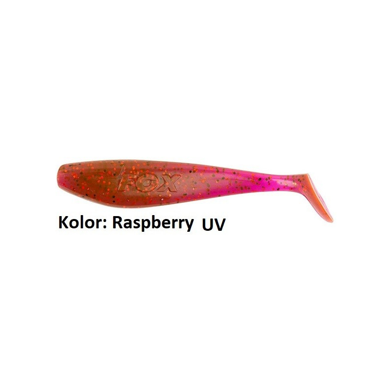 Przynęta FoxRage Zander Pro Shad 10cm raspberry UV Przynęta FoxRage Zander Pro Shad 10cm raspberry UV