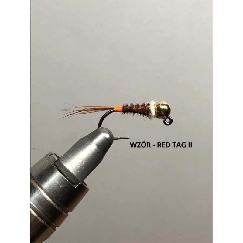 Sztuczna mucha Greszta Fishing red tag II Sztuczna mucha Greszta Fishing red tag II