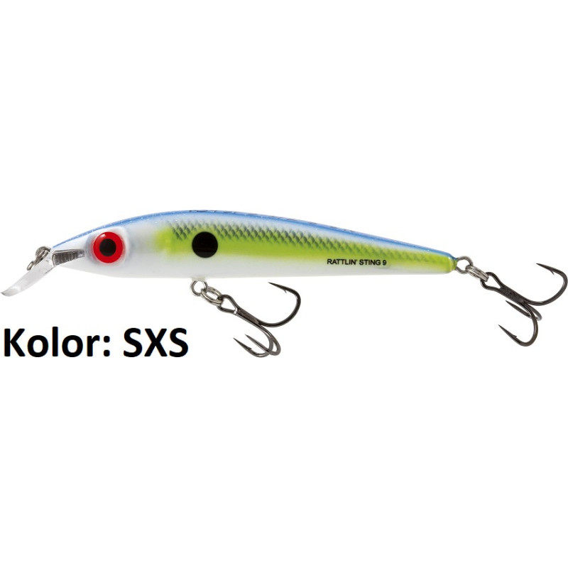 Wobler Salmo Rattlin Sting 9cm sxs Wobler Salmo Rattlin Sting 9cm sxs