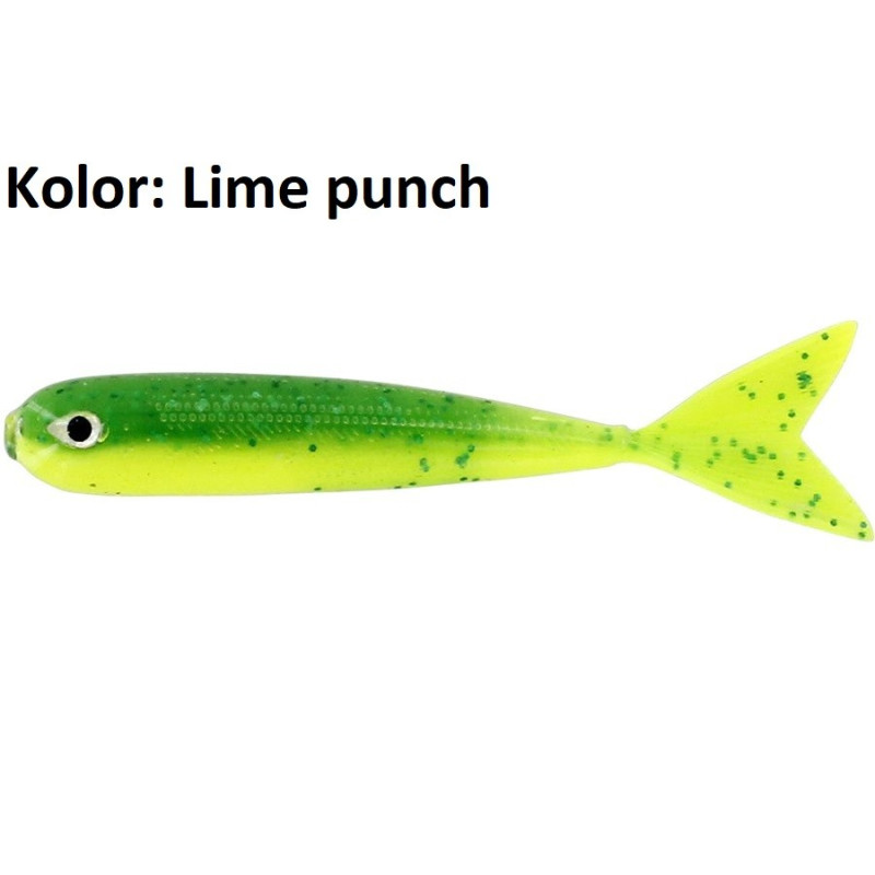 Przynęta Westin MegaTeez V-Tail 5cm lime punch Przynęta Westin MegaTeez V-Tail 5cm lime punch