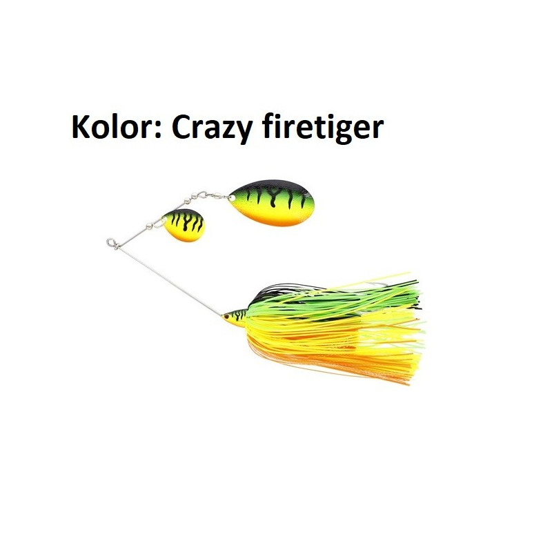 Przynęta Westin MonsterVibe Indiana 45g crazy firetiger Przynęta Westin MonsterVibe Indiana 45g crazy firetiger