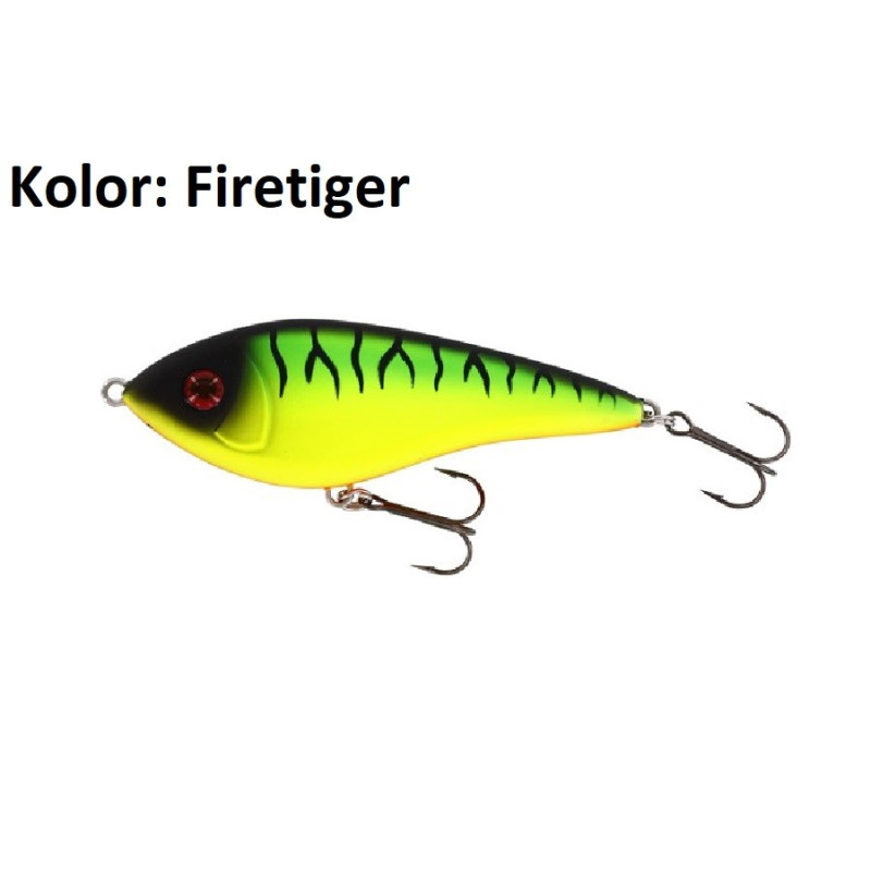 Wobler Westin Swim Glidebait 6,5cm Neutralny Firetiger