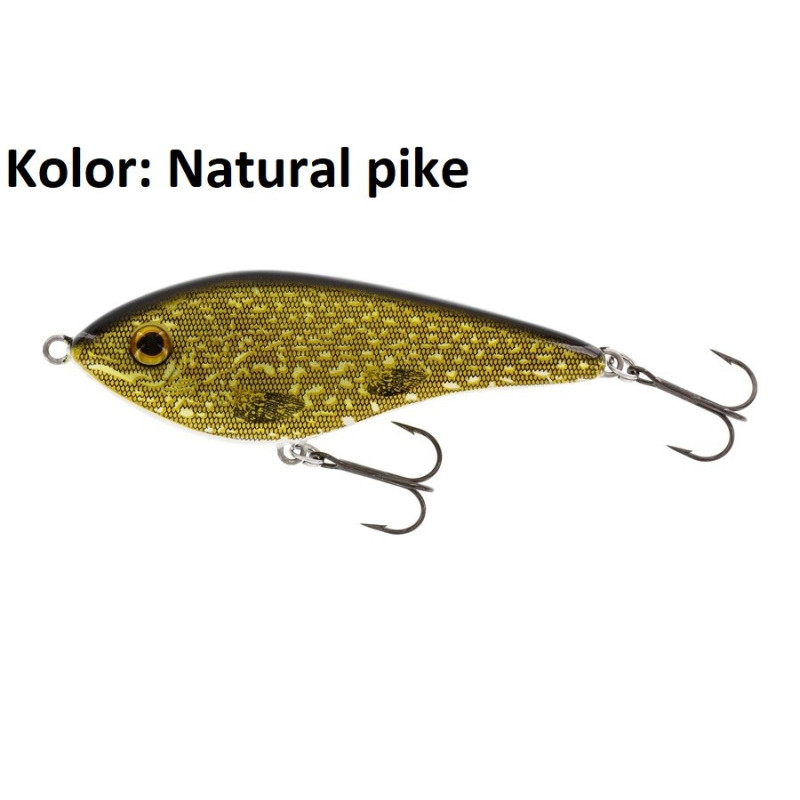 Wobler Westin Swim Glidebait 6,5cm Neutralny natural pike Wobler Westin Swim Glidebait 6,5cm Neutralny natural pike