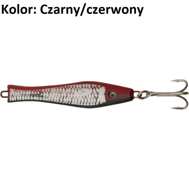 3D Holo Pilker 300g czarny/czerwony Aquantic 3D Holo Pilker 300g czarny/czerwony Aquantic