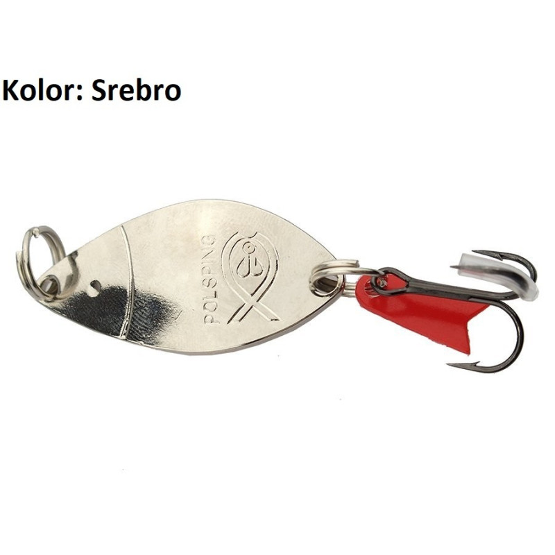 Błystka wahadłowa Polsping Alga 30g srebro Błystka wahadłowa Polsping Alga 30g srebro