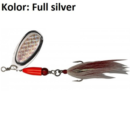 Błystka obrotowa Pezon & Michel Buck Pike 24g full silver Błystka obrotowa Pezon & Michel Buck Pike 24g full silver