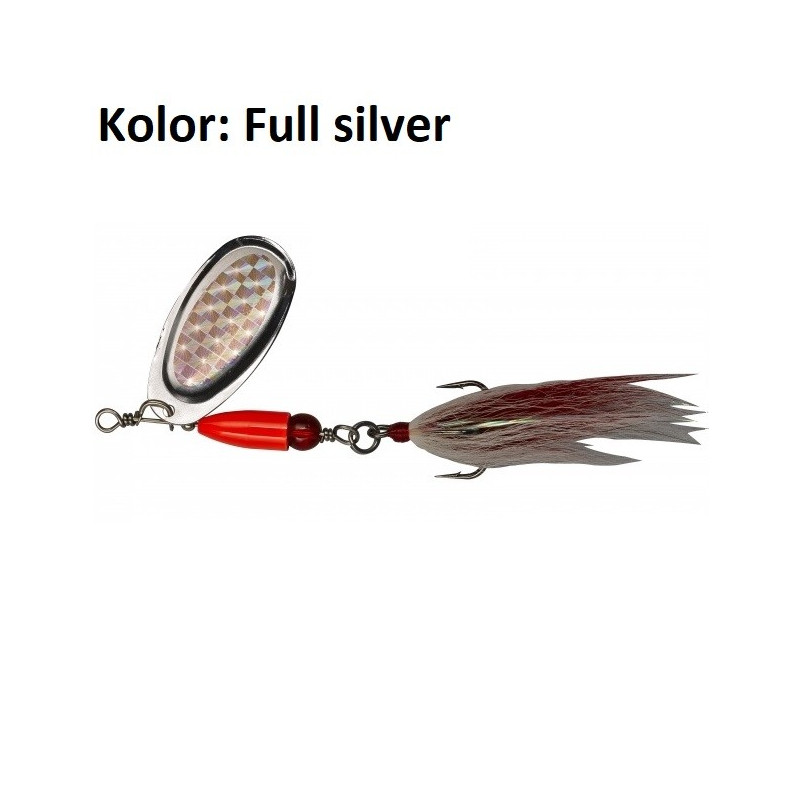 Błystka obrotowa Pezon & Michel Buck Pike 20g full silver Błystka obrotowa Pezon & Michel Buck Pike 20g full silver