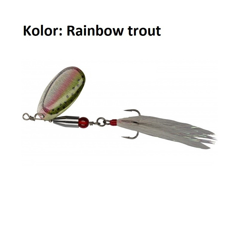 Błystka obrotowa Pezon & Michel Buck Pike 24g rainbow trout Błystka obrotowa Pezon & Michel Buck Pike 24g rainbow trout
