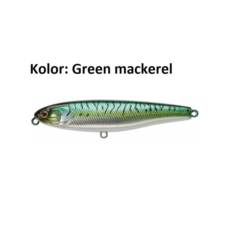 Wobler ILLEX Water Monitor 85 8.5cm green mackerel Wobler ILLEX Water Monitor 85 8.5cm green mackerel