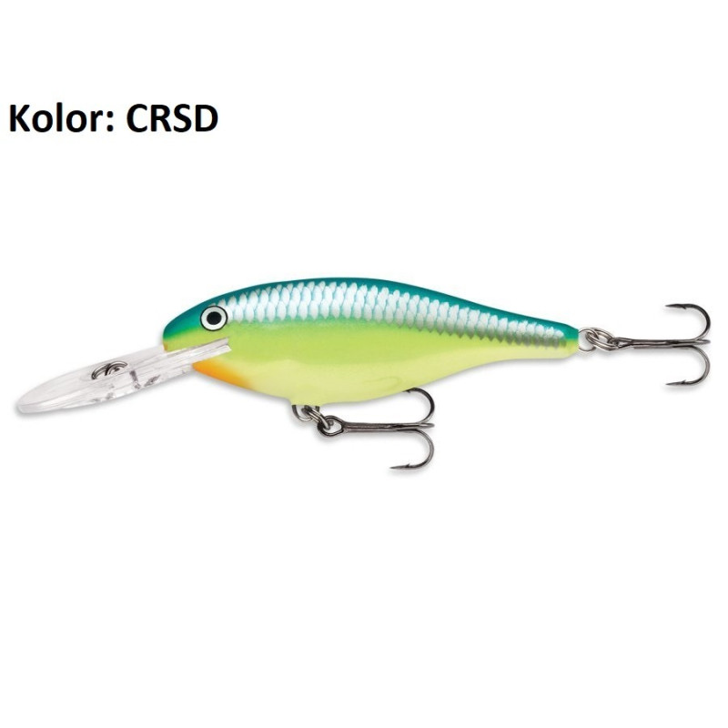 Wobler Rapala Shad Rap 9cm CRSD Wobler Rapala Shad Rap 9cm CRSD