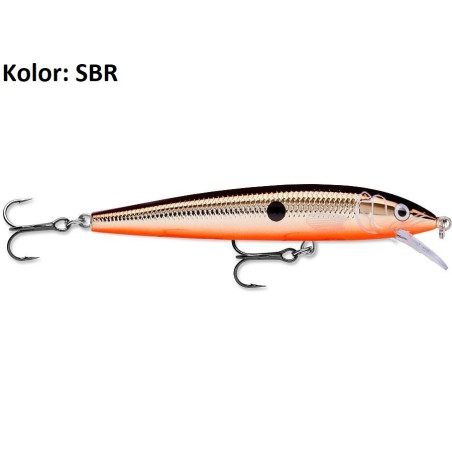 Wobler Rapala Husky Jerk 10cm sbr Wobler Rapala Husky Jerk 10cm sbr