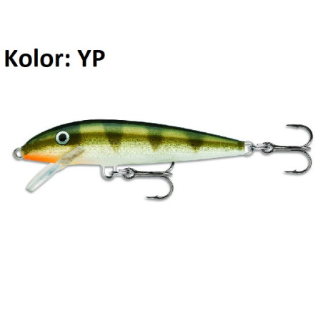 Wobler Rapala Original Floater 7cm YP Wobler Rapala Original Floater 7cm YP