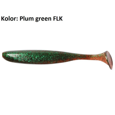 Przynęta Keitech Easy Shiner 4" i 4,5" 10cm plum green flk