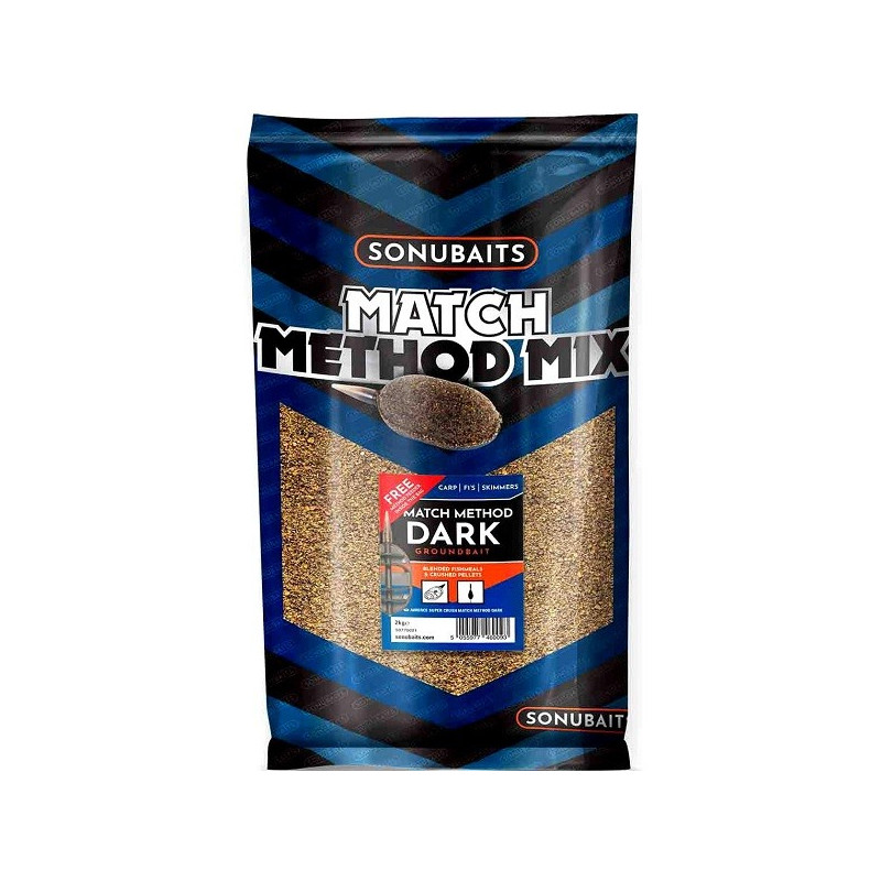 Zanęta Sonubaits Method Mix 2kg - dark Zanęta Sonubaits Method Mix 2kg - dark