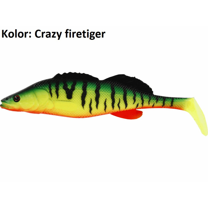 Przynęta Westin ZanderTeez Shadtail 8.5cm crazy firetiger Przynęta Westin ZanderTeez Shadtail 8.5cm crazy firetiger