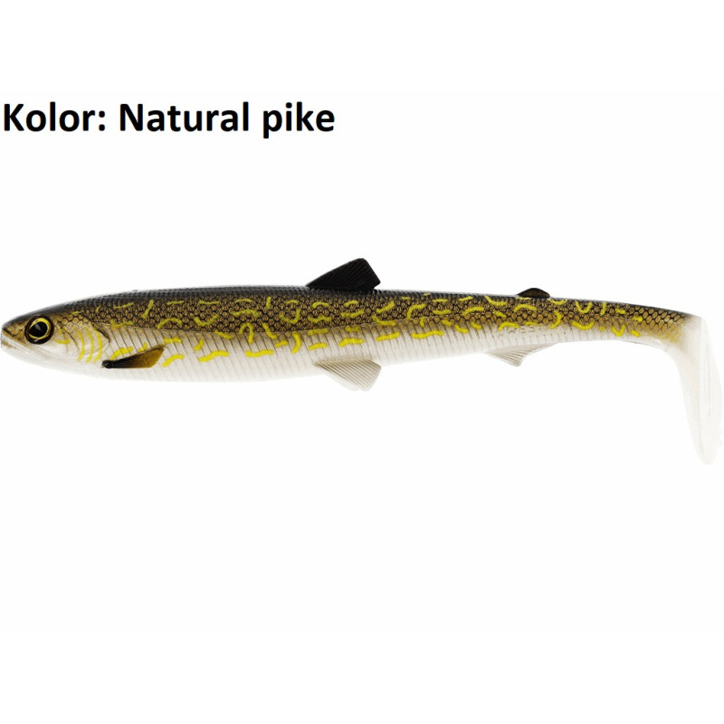 Przynęta Westin BullTeez Shadtail 24cm natural pike Przynęta Westin BullTeez Shadtail 24cm natural pike