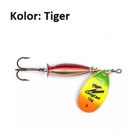Błystka obrotowa Mepps Aglia Longcast 17g tiger Błystka obrotowa Mepps Aglia Longcast 17g tiger