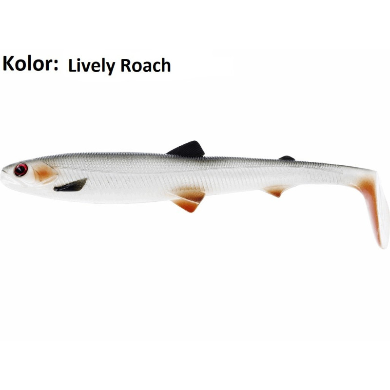 Przynęta Westin BullTeez Shadtail 24cm lively roach Przynęta Westin BullTeez Shadtail 24cm lively roach