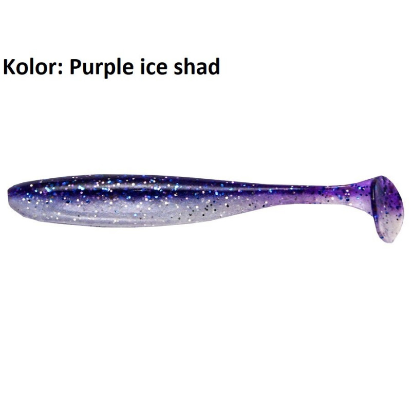 Przynęta Keitech Easy Shiner 3,5" 8.9cm purple ice shad Przynęta Keitech Easy Shiner 3,5" 8.9cm purple ice shad