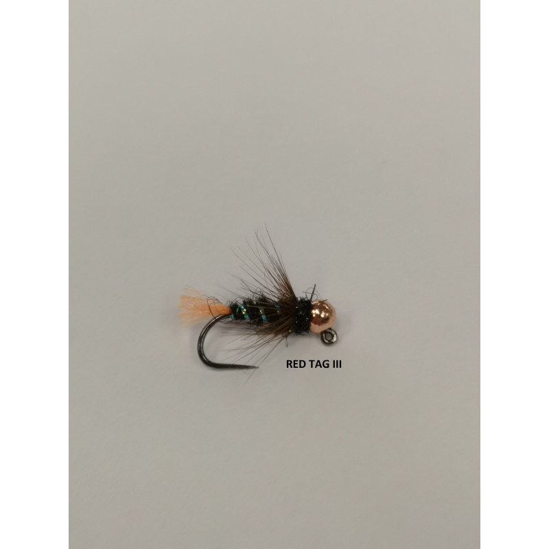 Sztuczna mucha Greszta Fishing red tag III Sztuczna mucha Greszta Fishing red tag III