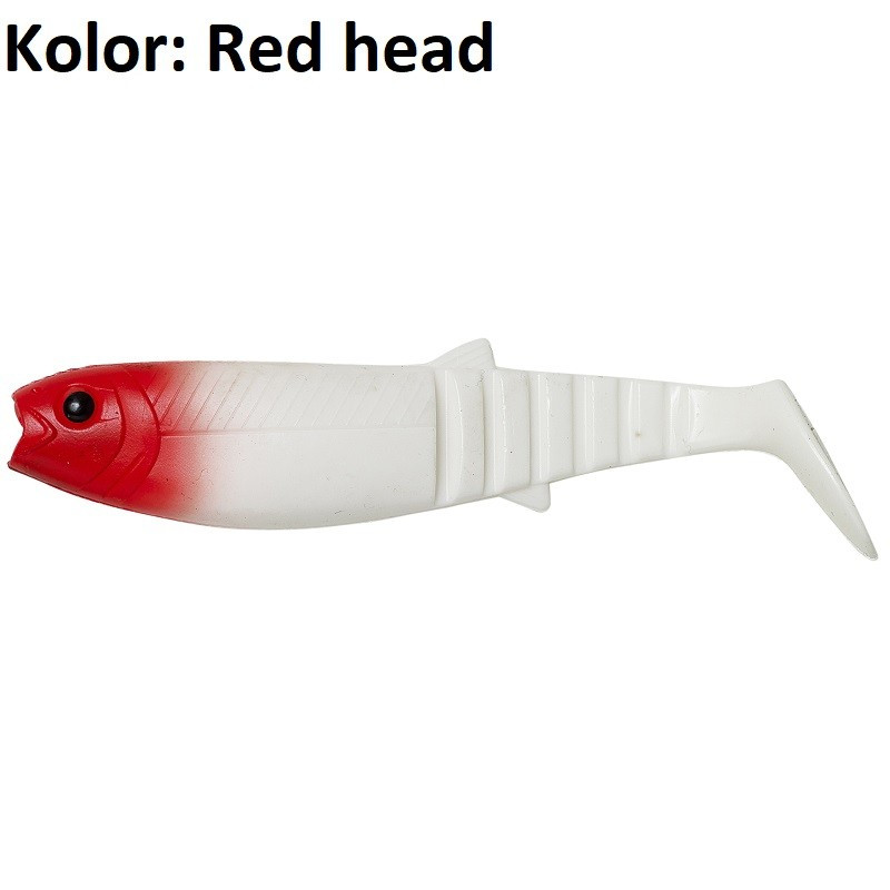 Guma Savage Gear Cannibal Shad 6.8cm red head Guma Savage Gear Cannibal Shad 6.8cm red head