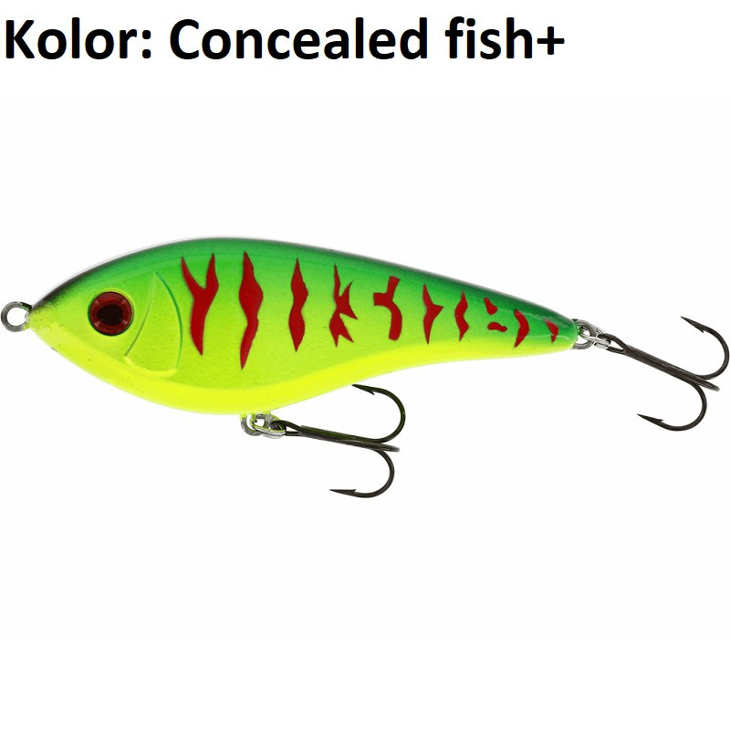 Wobler Westin Swim Glidebait pływający 10cm concealed fish+ Wobler Westin Swim Glidebait pływający 10cm concealed fish+