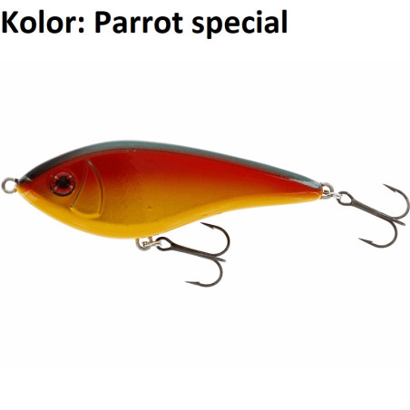 Wobler Westin Swim Glidebait pływający 10cm PARROT SPECJAL Wobler Westin Swim Glidebait pływający 10cm PARROT SPECJAL