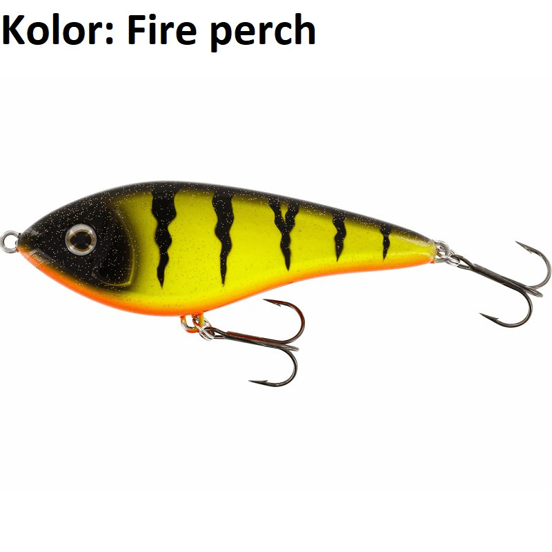 Wobler Westin Swim Glidebait tonący 10cm fire perch Wobler Westin Swim Glidebait tonący 10cm fire perch