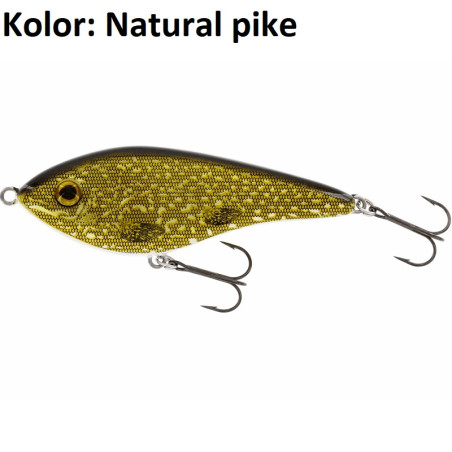 Wobler Westin Swim Glidebait tonący 12cm natural pike Wobler Westin Swim Glidebait tonący 12cm natural pike