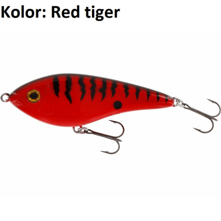 Wobler Westin Swim Glidebait tonący 12cm red tiger