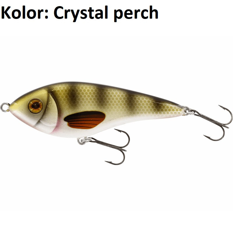 Wobler Westin Swim Glidebait 15cm neutralny crystal perch Wobler Westin Swim Glidebait 15cm neutralny crystal perch
