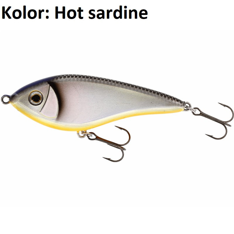 Wobler Westin Swim Glidebait 15cm neutralny hot sardine Wobler Westin Swim Glidebait 15cm neutralny hot sardine