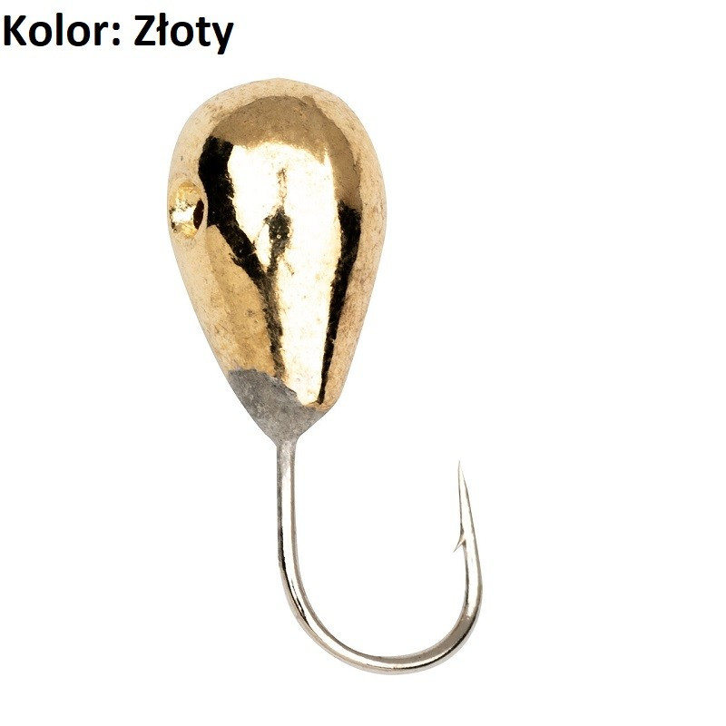 Mormyszka wolframowa KROPLA złoty Jaxon Mormyszka wolframowa KROPLA złoty Jaxon