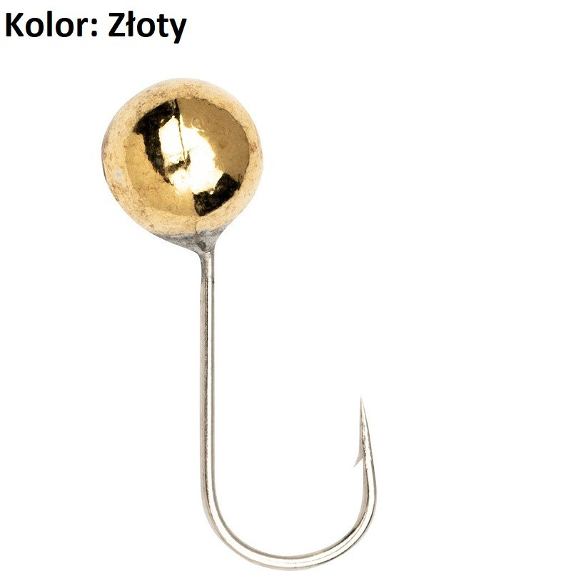 Mormyszka wolframowa KULKA złoty Jaxon Mormyszka wolframowa KULKA złoty Jaxon