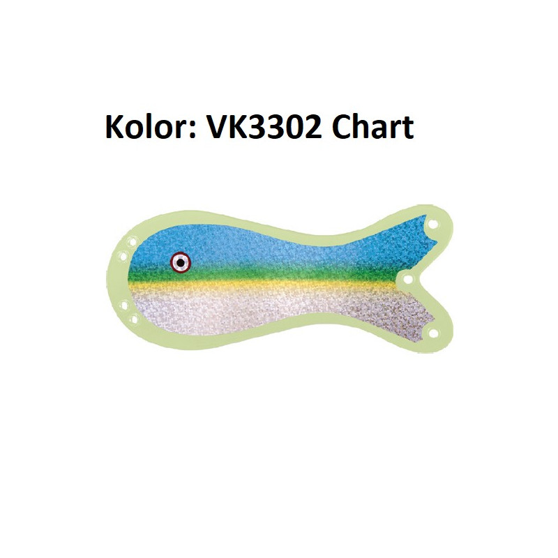 Flasher Salmon 3 20cm / VK3302 Chart Flasher Salmon 3 20cm / VK3302 Chart